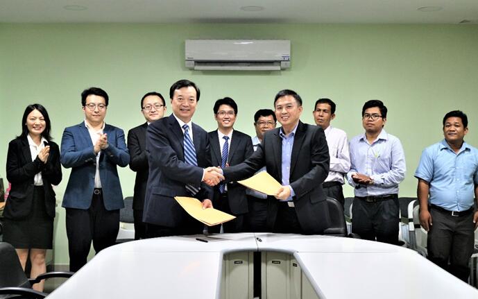 李文昌主任与钦•索尔局长签署会谈纪要 李文昌主任与钦•索尔局长签署会谈纪要