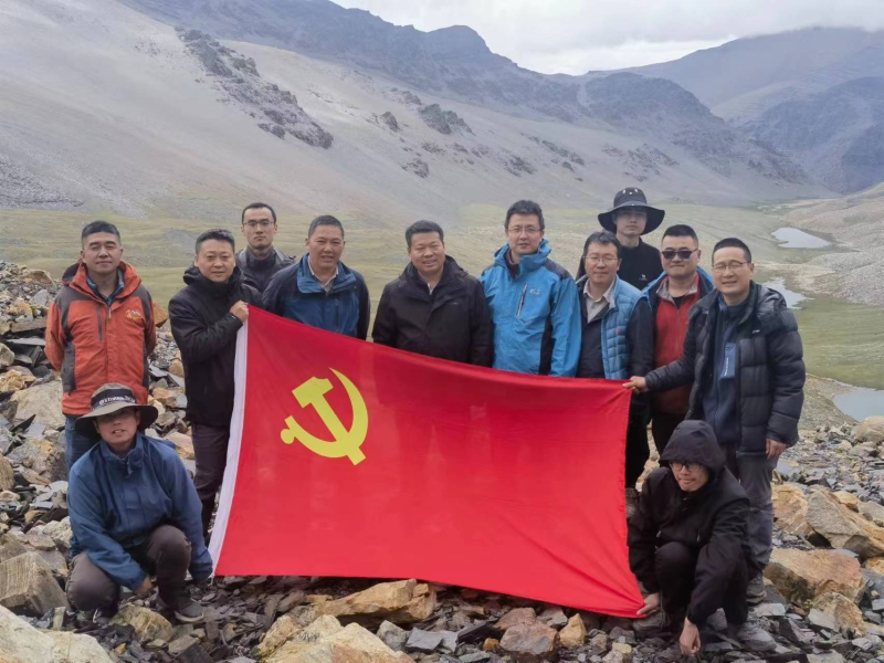 成都地调中心主要负责同志赴西藏自治区山南市隆子县开展调研